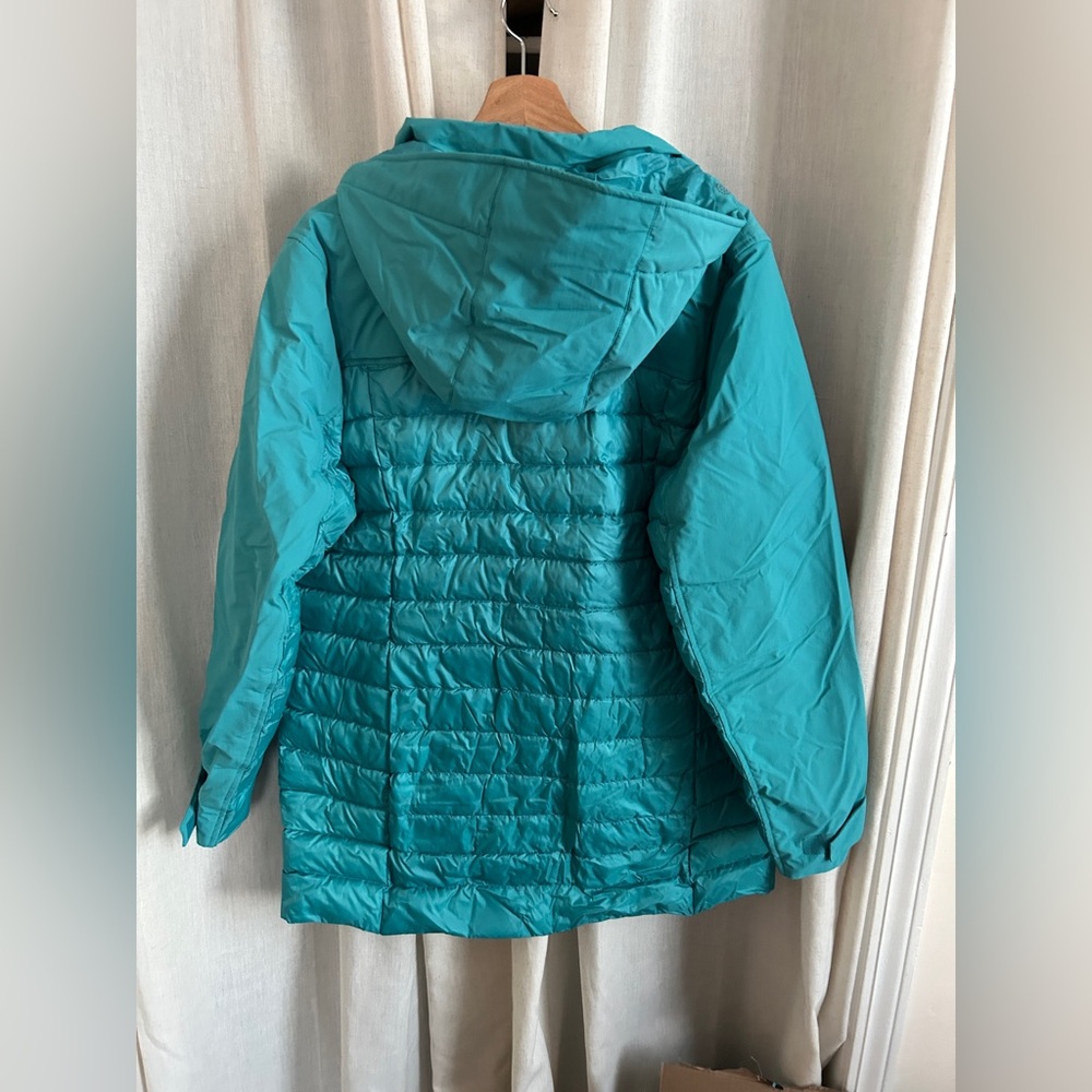 NWT Lands End down  winter coat size large - Picture 3 of 3